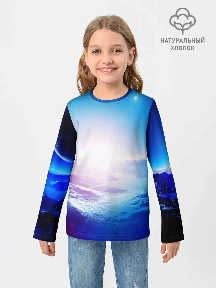 Детский лонгслив / ЛУНА