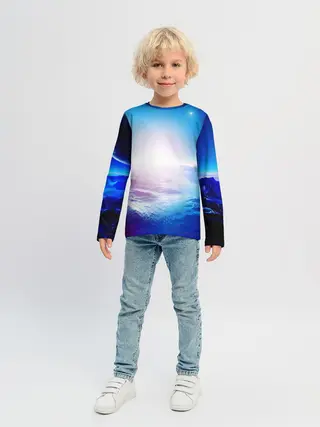 Детский лонгслив / ЛУНА