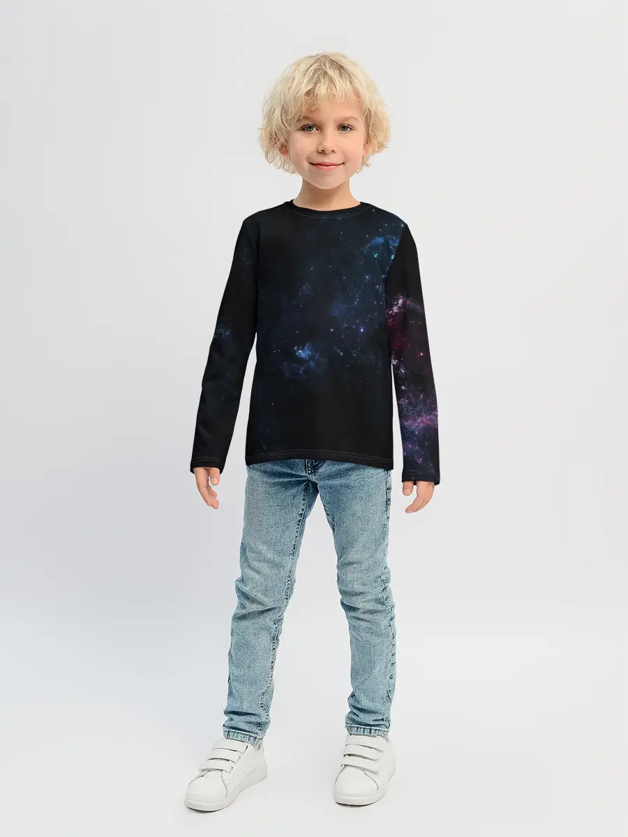 Детский лонгслив / Звезды