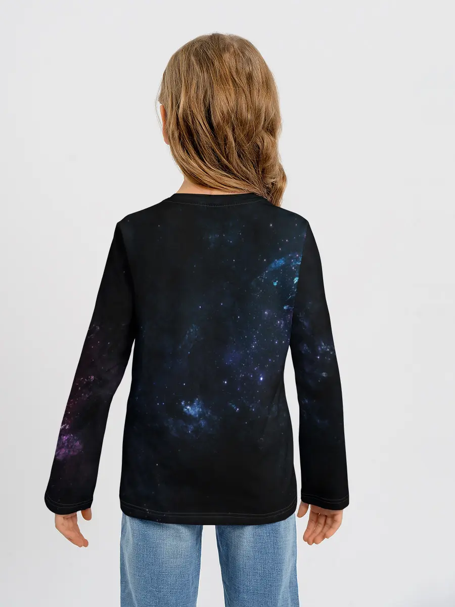 Детский лонгслив / Звезды