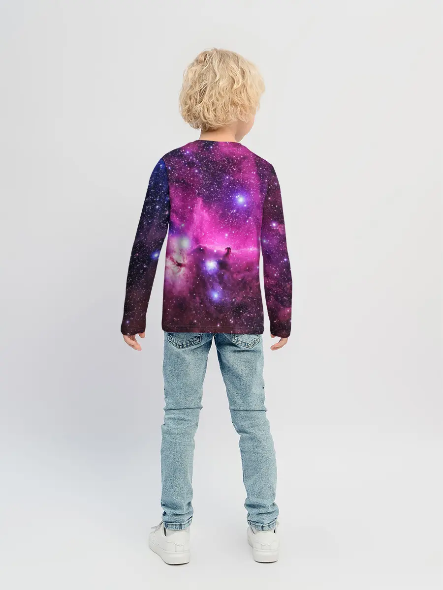 Детский лонгслив / КОСМОС