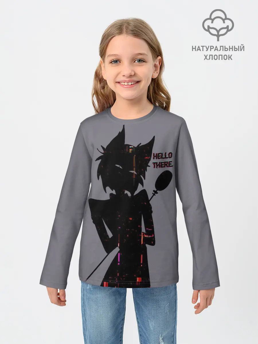 Детский лонгслив / Отель Хазбин
