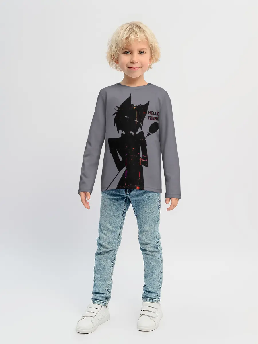 Детский лонгслив / Отель Хазбин