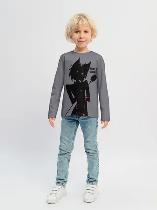 Детский лонгслив / Отель Хазбин