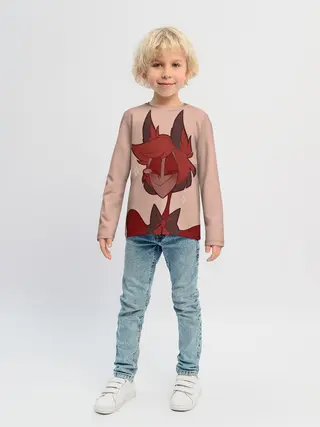 Детский лонгслив / Отель Хазбин