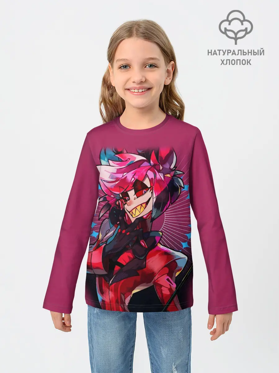 Детский лонгслив / Отель Хазбин