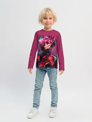 Детский лонгслив / Отель Хазбин