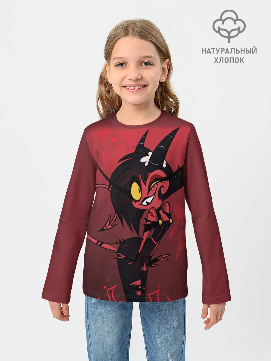 Детский лонгслив / Отель Хазбин