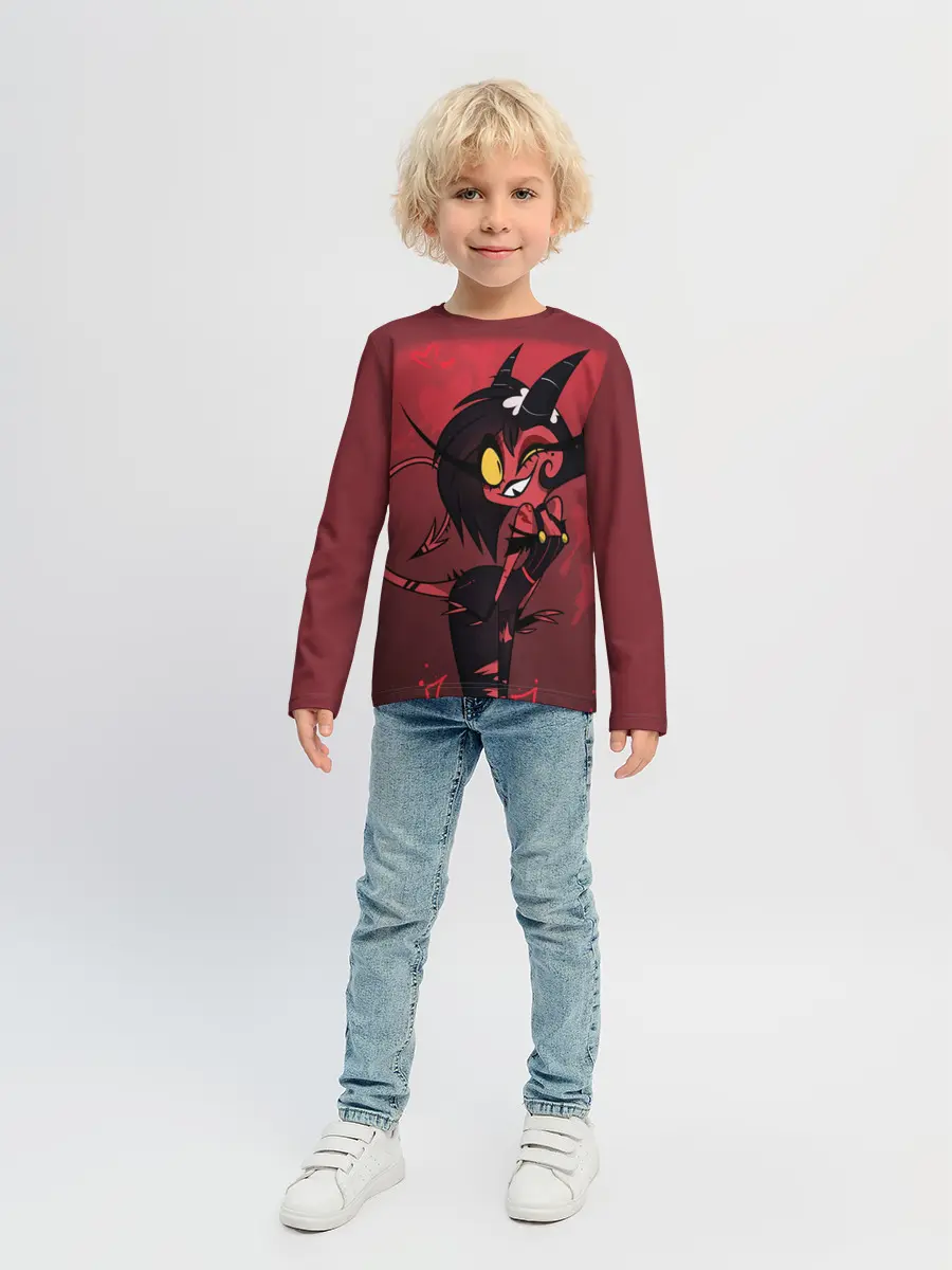 Детский лонгслив / Отель Хазбин