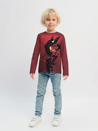 Детский лонгслив / Отель Хазбин