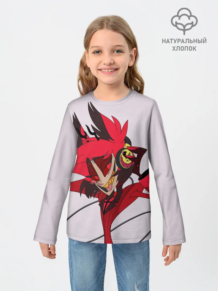 Детский лонгслив / Отель Хазбин