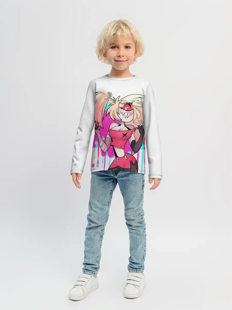 Детский лонгслив / Отель Хазбин