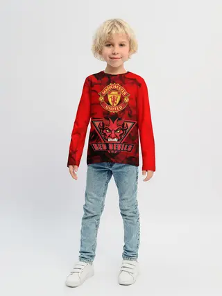 Детский лонгслив / Manchester United