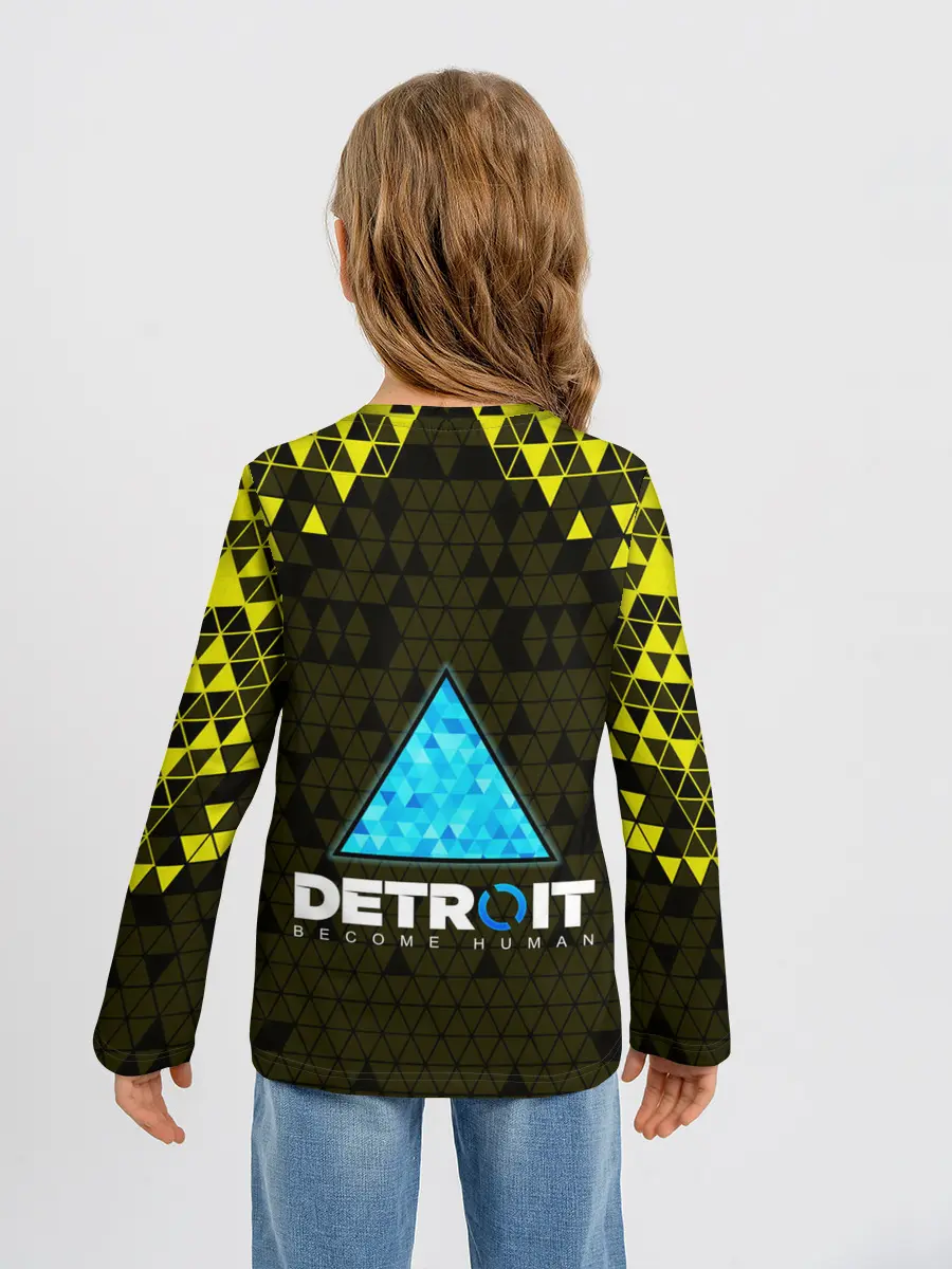 Детский лонгслив / DETROIT: BECOME HUMAN.
