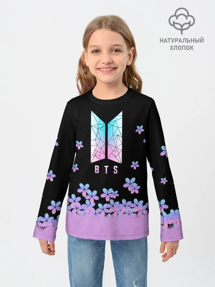Детский лонгслив / BTS.
