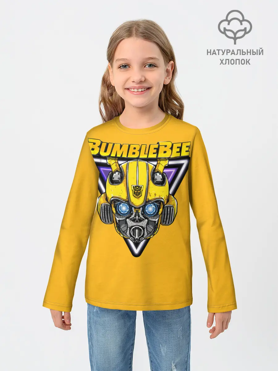 Детский лонгслив / Трансформеры Bumblebee