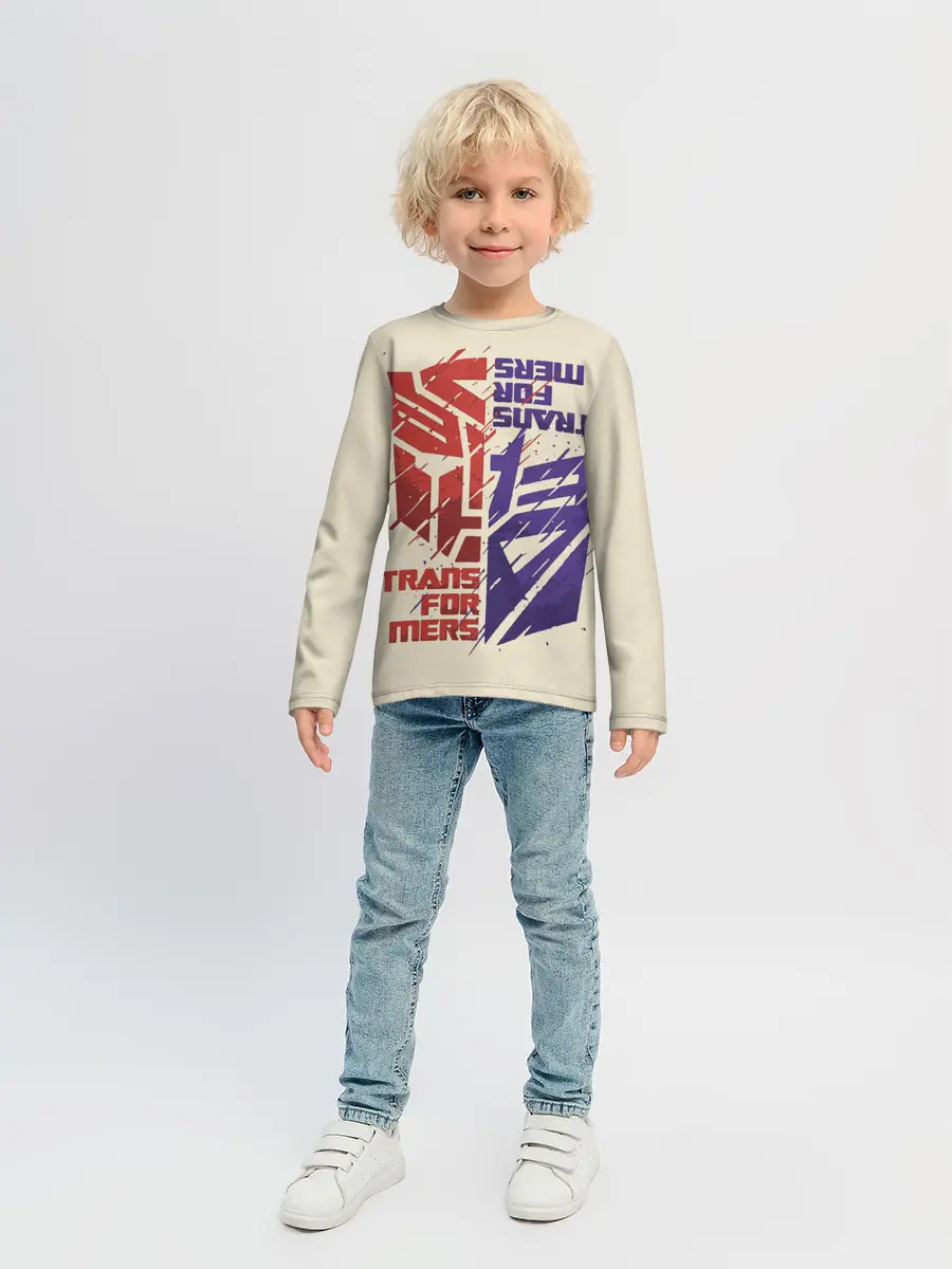 Детский лонгслив / Transformers