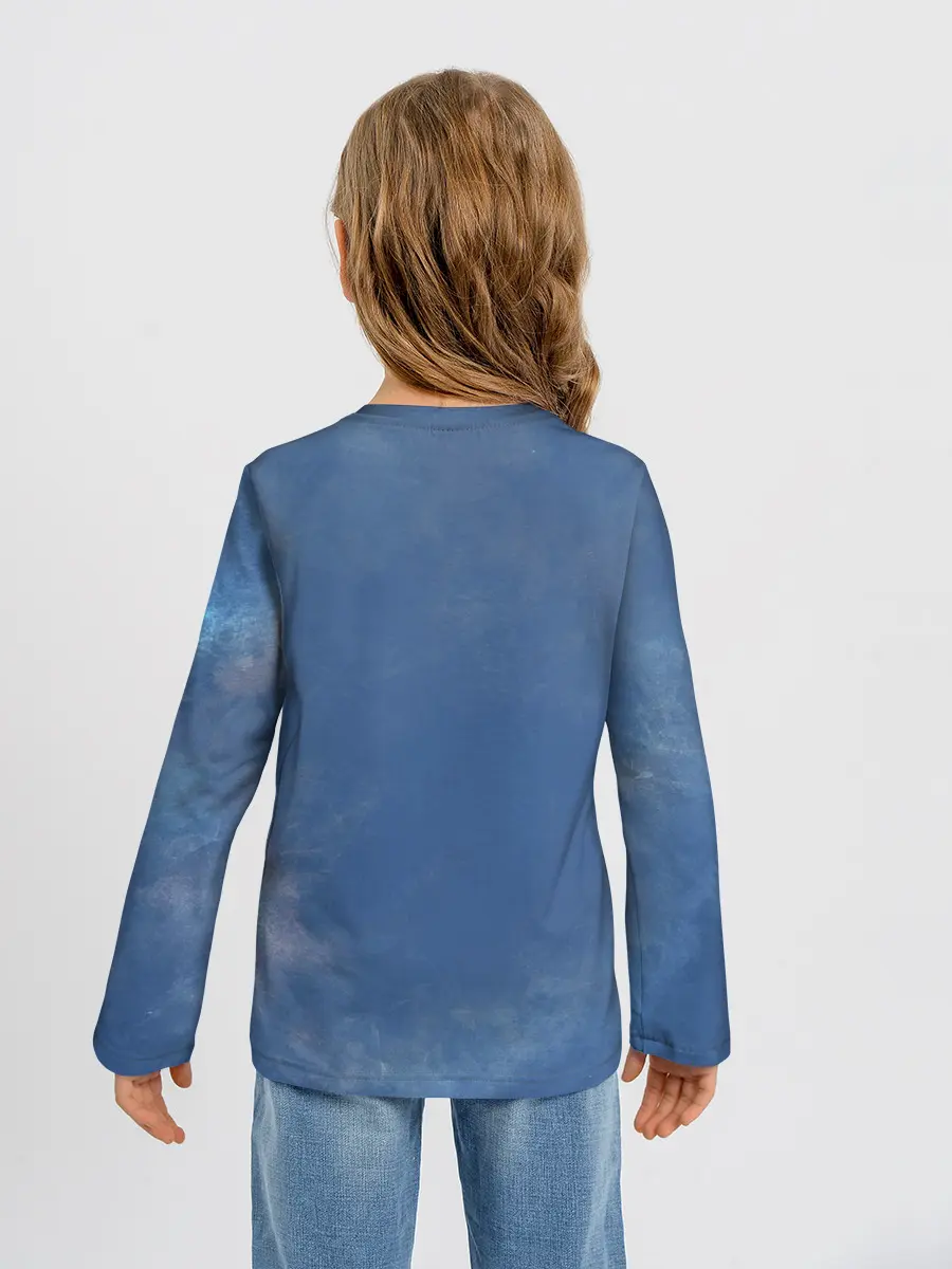 Детский лонгслив / Кубик Рубика