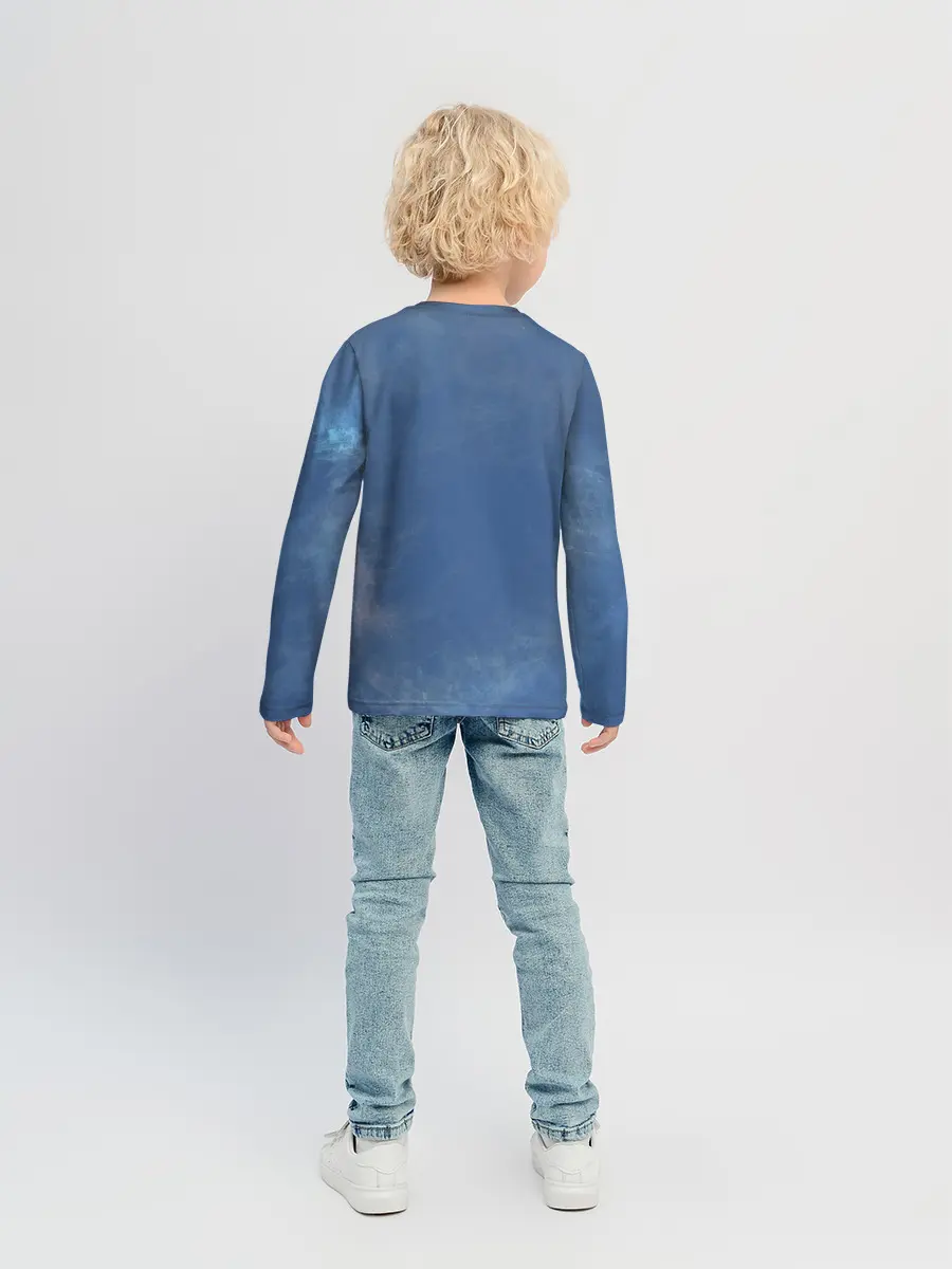 Детский лонгслив / Кубик Рубика