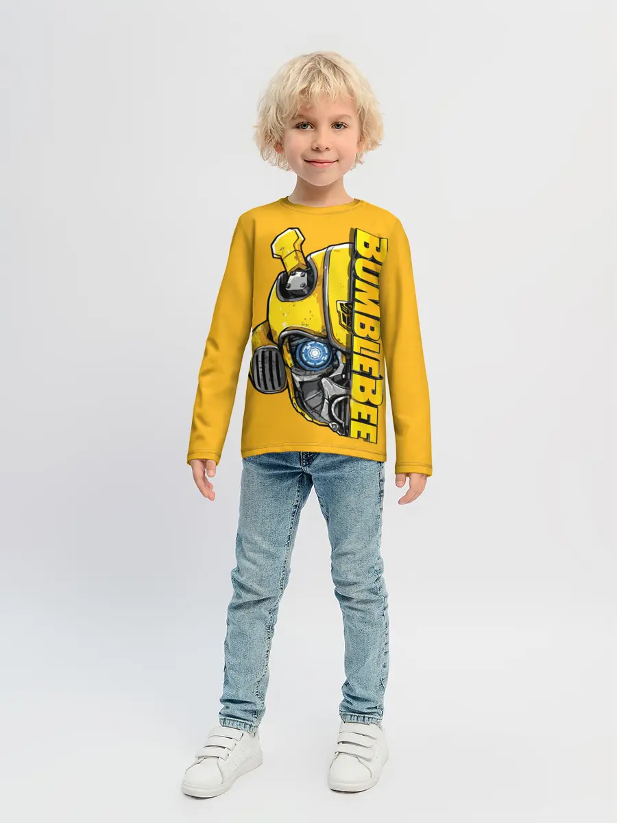 Детский лонгслив / Transformers Bumblebee