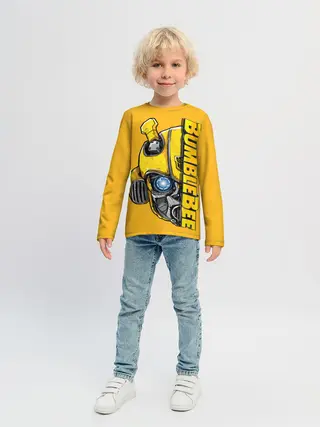 Детский лонгслив / Transformers Bumblebee
