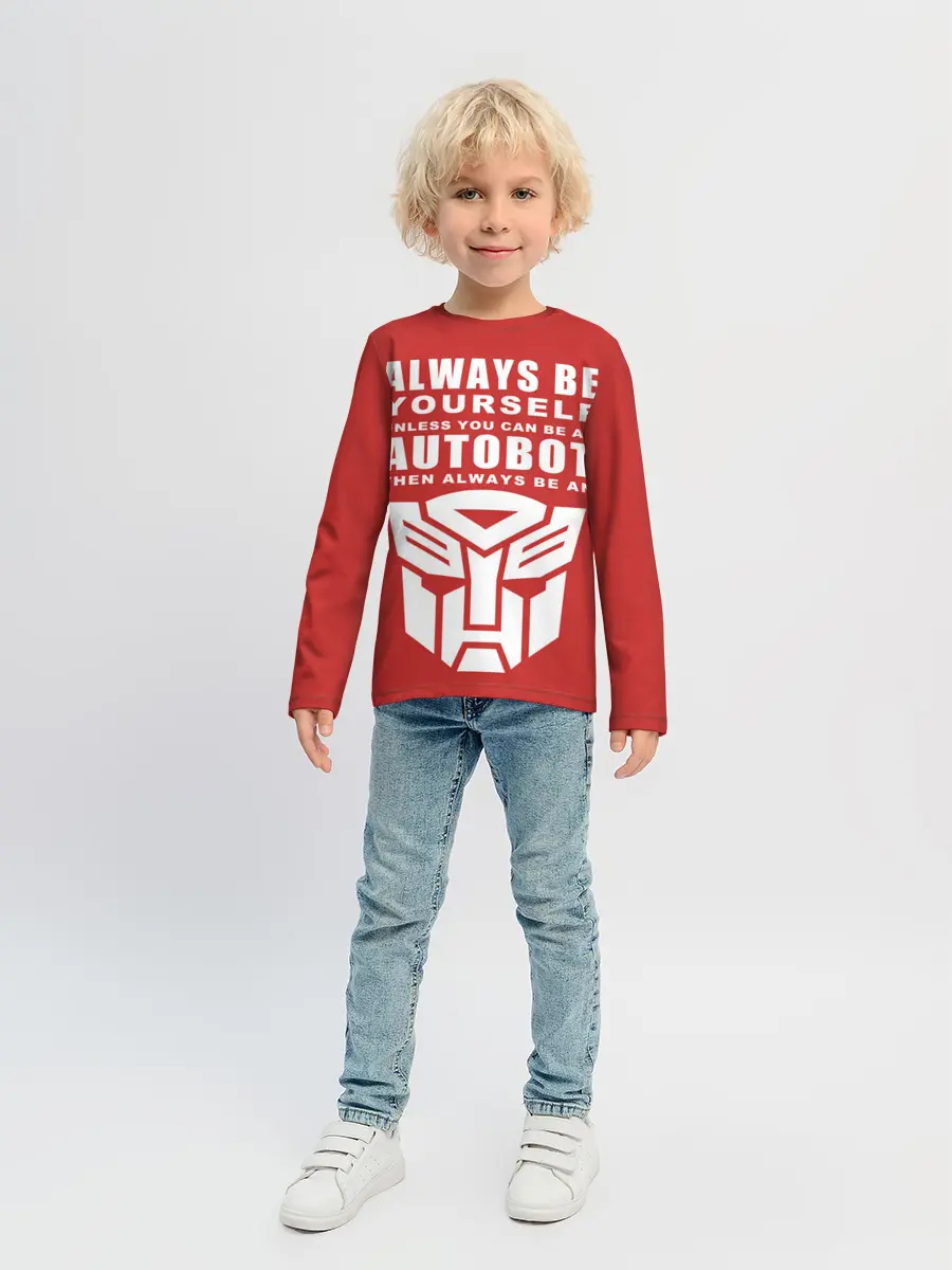 Детский лонгслив / Трансформеры Avtobot