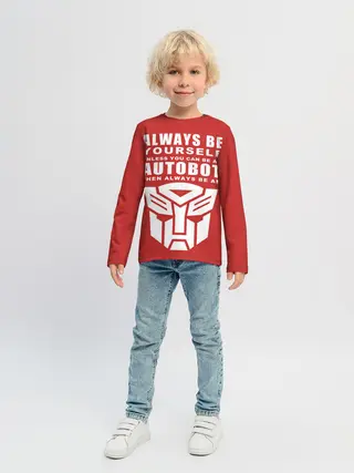 Детский лонгслив / Трансформеры Avtobot