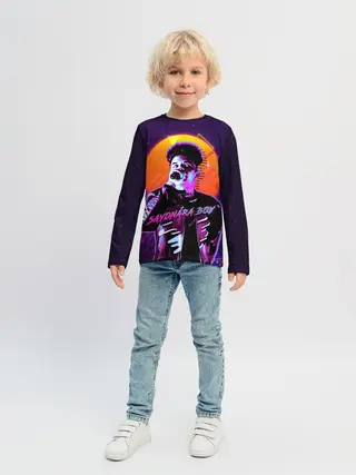 Детский лонгслив / Сайонара бой