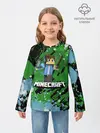 Детский лонгслив / Minecraft / Майнкрафт