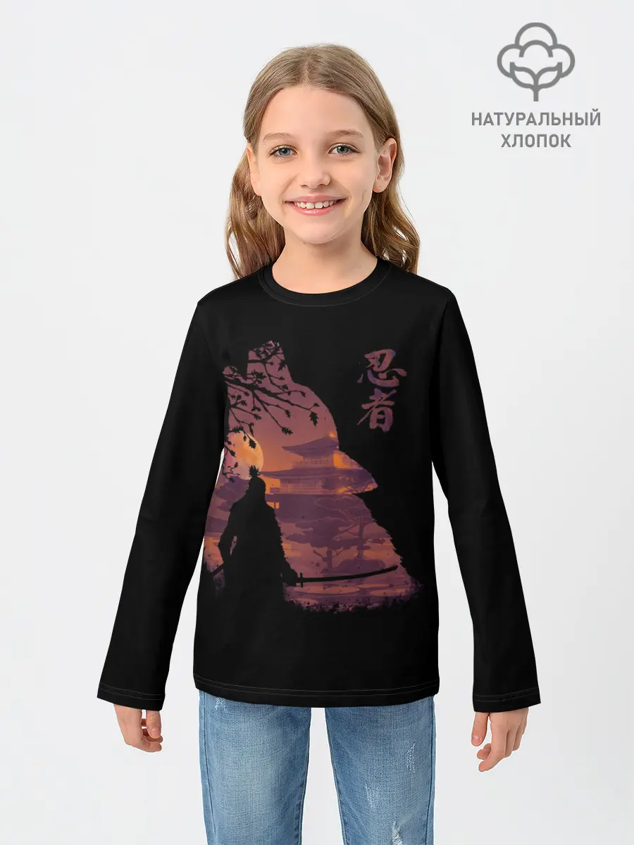 Детский лонгслив / Sekiro: Shadows Die Twice