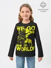Детский лонгслив / One Piece We Go World
