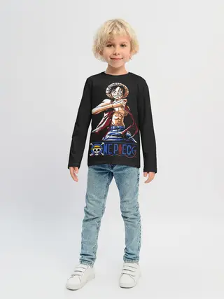Детский лонгслив / лайк One Piece