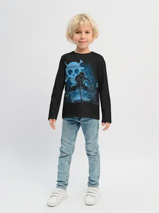 Детский лонгслив / под водой One Piece