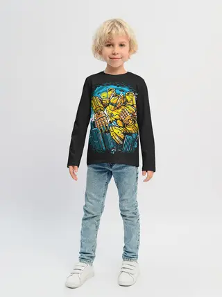 Детский лонгслив / Трансформеры