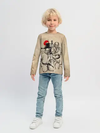 Детский лонгслив / Масутацу Ояма