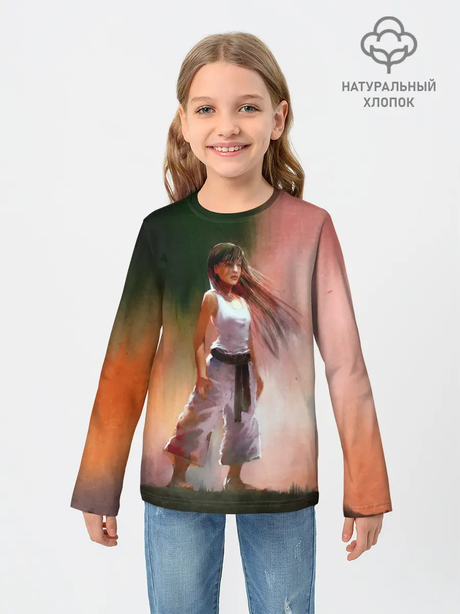 Детский лонгслив / Girl