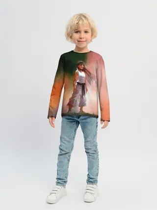 Детский лонгслив / Girl