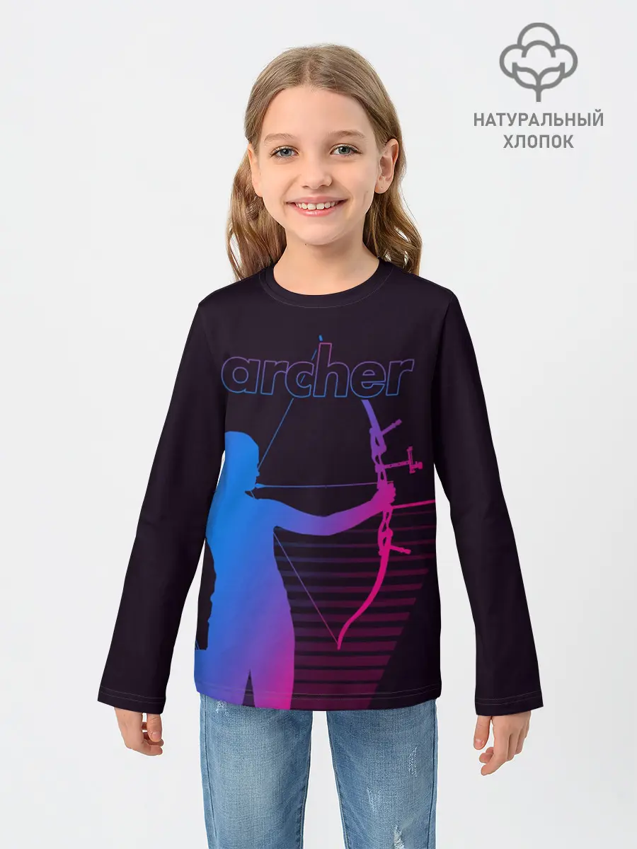 Детский лонгслив / Archer