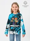 Детский лонгслив / Minecraft / Майнкрафт