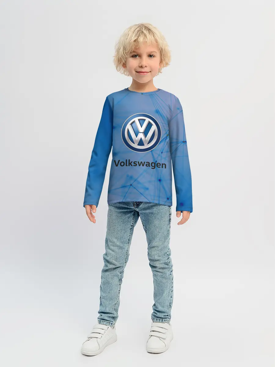 Детский лонгслив / Фольцваген