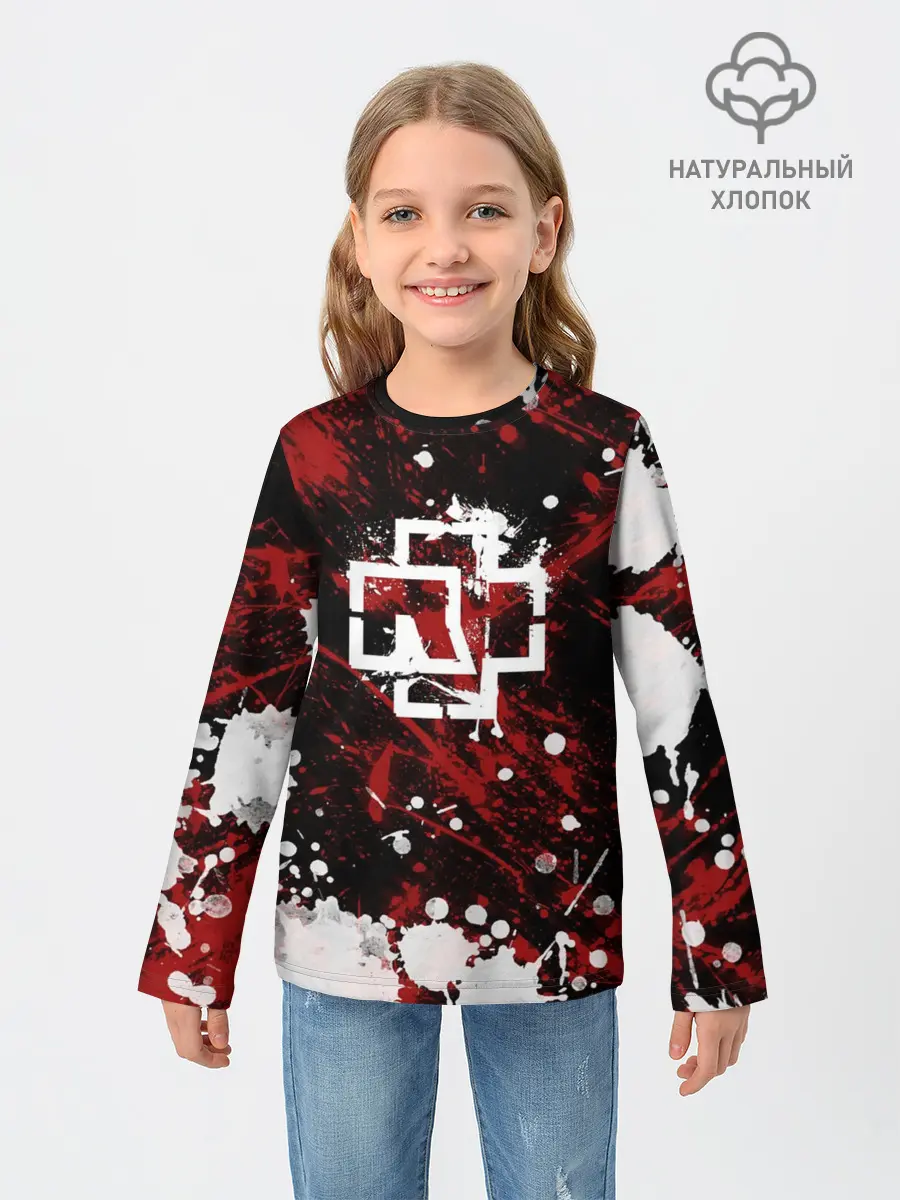 Детский лонгслив / Rammstein