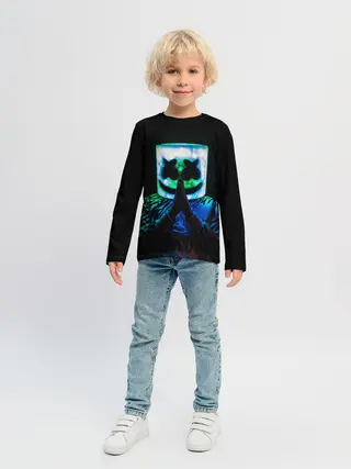 Детский лонгслив / Marshmello