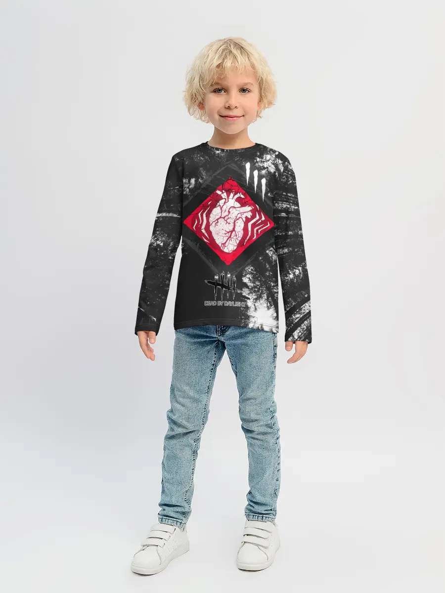 Детский лонгслив / DBD - beating heart