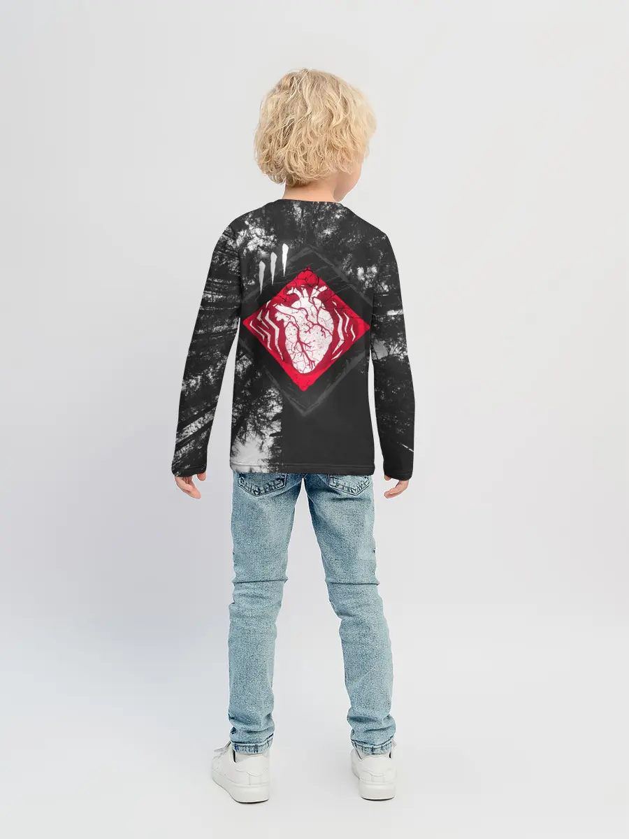 Детский лонгслив / DBD - beating heart