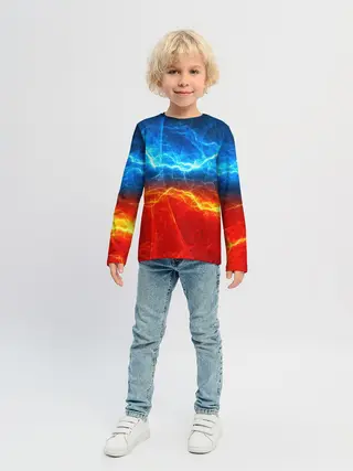 Детский лонгслив / Лёд и огонь