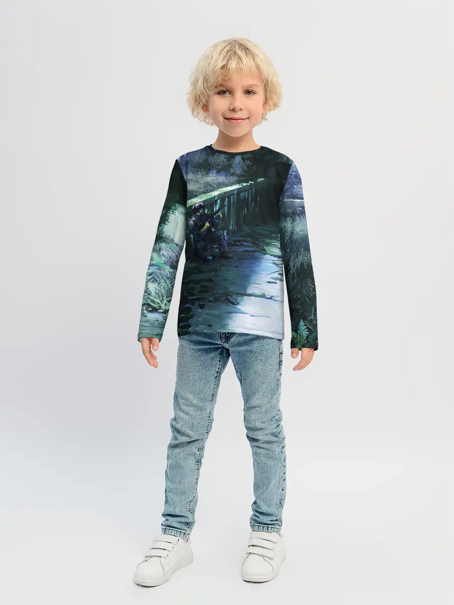 Детский лонгслив / Сталкер 2021