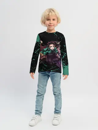 Детский лонгслив / Персонажи Demon Slayer