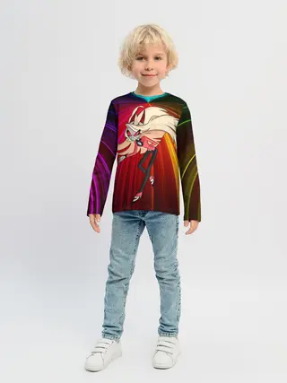 Детский лонгслив / Hazbin Hotel - Отель Хазбин