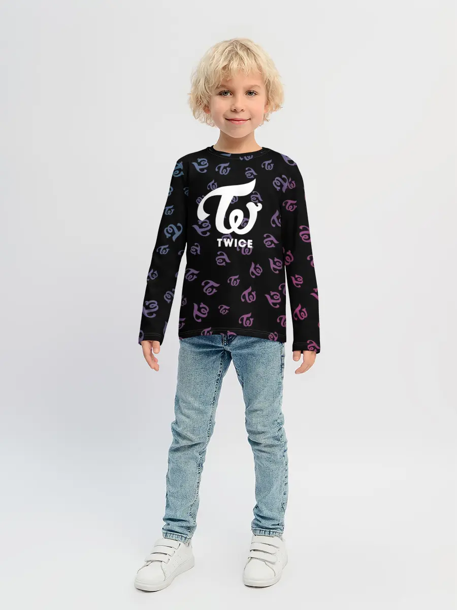 Детский лонгслив / Twice