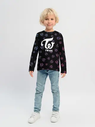 Детский лонгслив / Twice